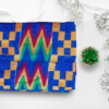 Blue, Gold, Red and Green kente Blue, Gold, Red and Green kente