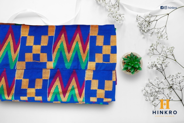Blue, Gold, Red and Green kente Blue, Gold, Red and Green kente