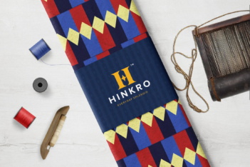 Blue, Red, Blue black and Cream kente Blue, Red, Blue black and Cream kente