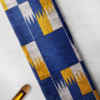 Blue, White and Gold with Silver shimmering kente Blue, White and Gold with Silver shimmering kente
