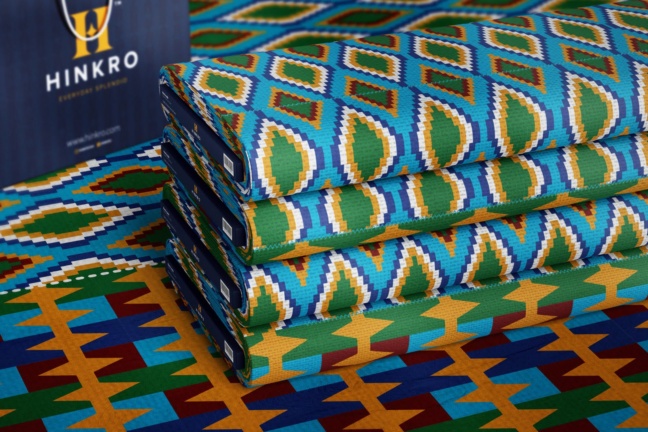 Blue, Gold, Black, Emerald Green and Red kente Blue, Gold, Black, Emerald Green and Red kente