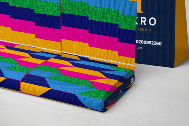 Green,Blue, Gold, Pink and Dark blue kente Green,Blue, Gold, Pink and Dark blue kente