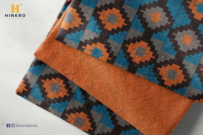 Orange, Brown, Blue, Ash with silver shimmering Orange, Brown, Blue, Ash with silver shimmering