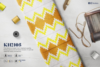 White, Yellow and Yellowish brown with shimmering kente White, Yellow and Yellowish brown with shimmering kente