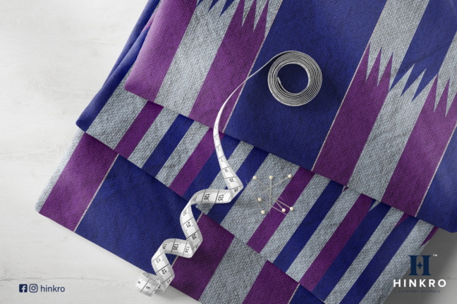 bluish white, Purple and Blue black kente bluish white, Purple and Blue black kente