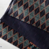 grey and dark blue kente grey and dark blue kente